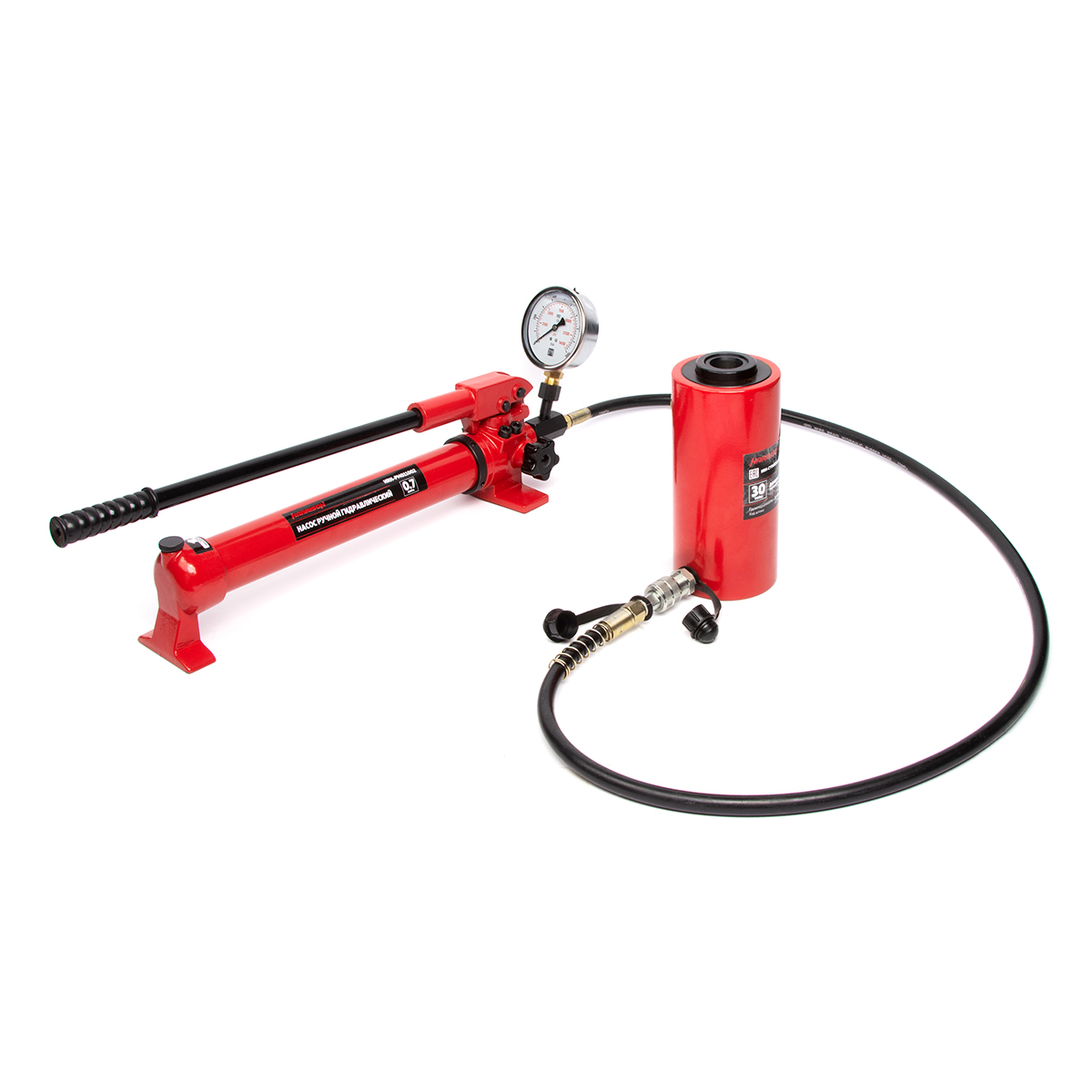 Домкрат с полым штоком Harrison HRH-CY06030100 - фото