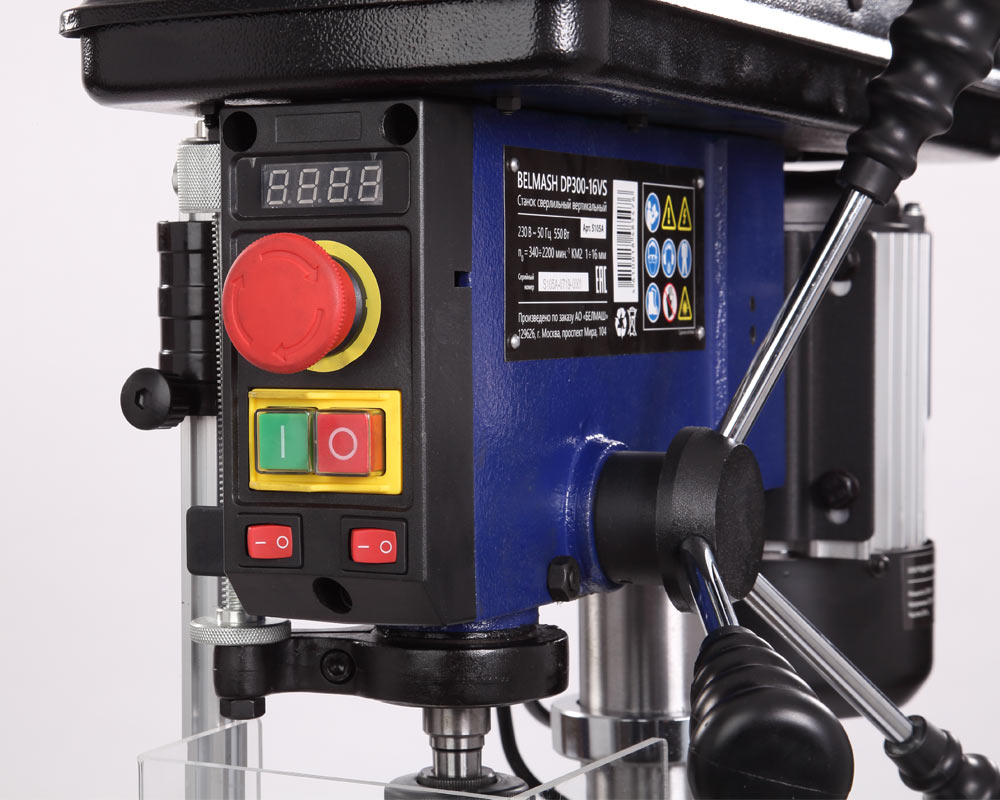 Станок сверлильный BELMASH DP300-16VS - фото