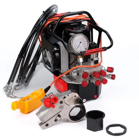 Гайковерт гидравлический кассетный TTBS-K14 ATW 18521 Нм, под гайку 105, 100, 95, 90, 85, 80 мм - фото