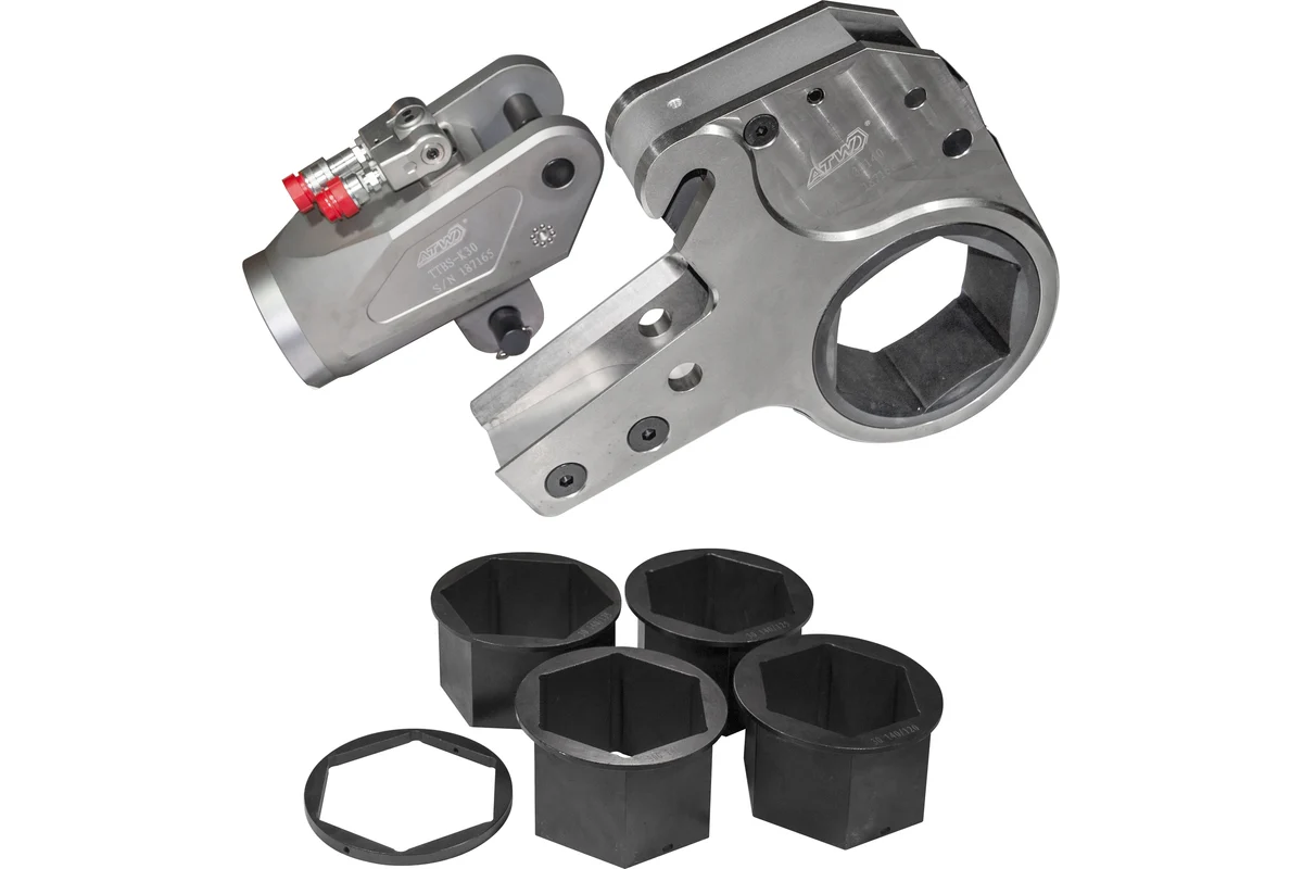 Гайковерт гидравлический кассетный TTBS-K30 ATW 41882 Нм, под гайку 140, 135, 130, 125, 120 мм