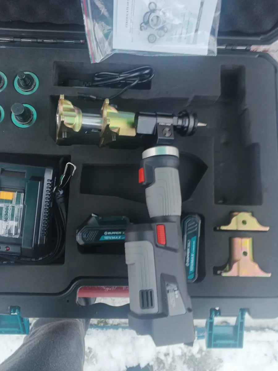 Пресс аксиальный аккумуляторный ПТ32Р-АK - фото