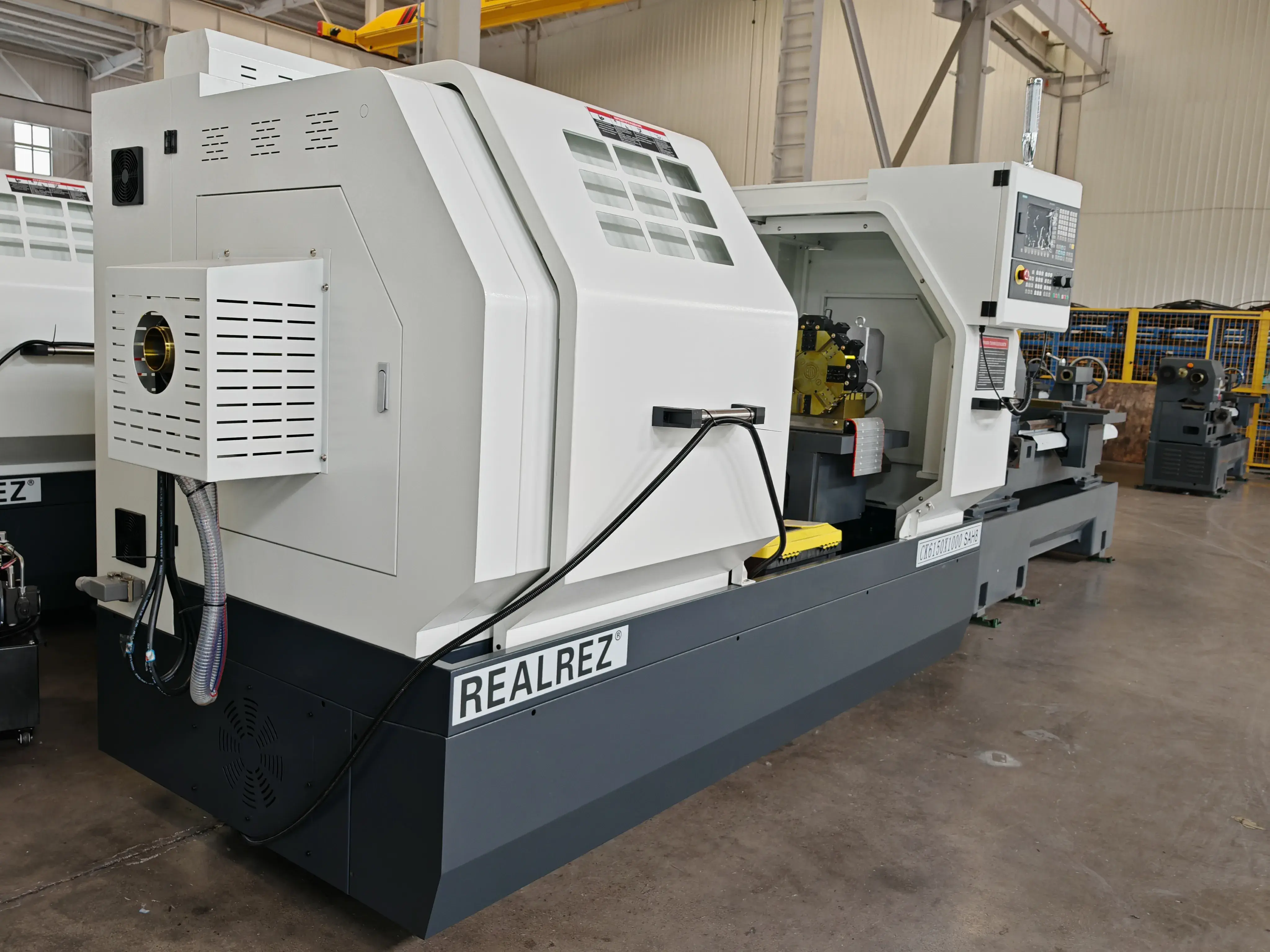 Токарный станок с ЧПУ REALREZ CK 6150х1000 SAH8 - фото
