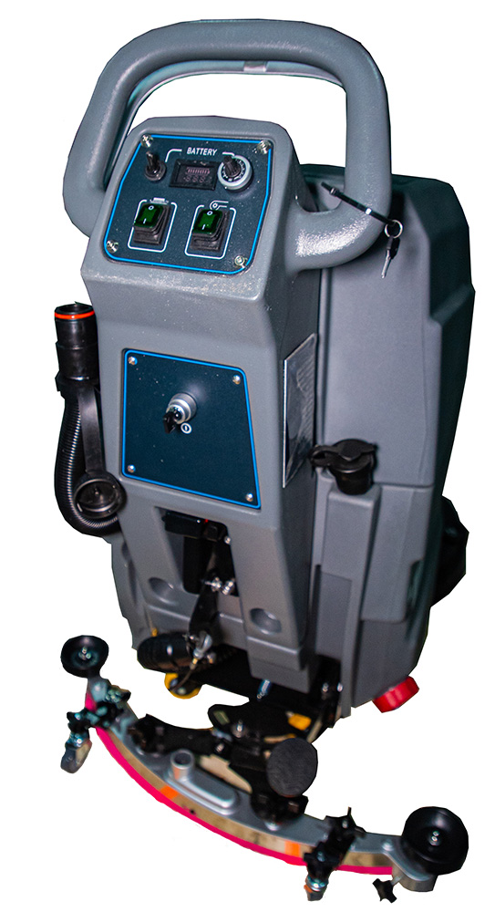 Машина поломоечная TOR COMPACT 60T с тяговым приводом и АКБ GEL - фото