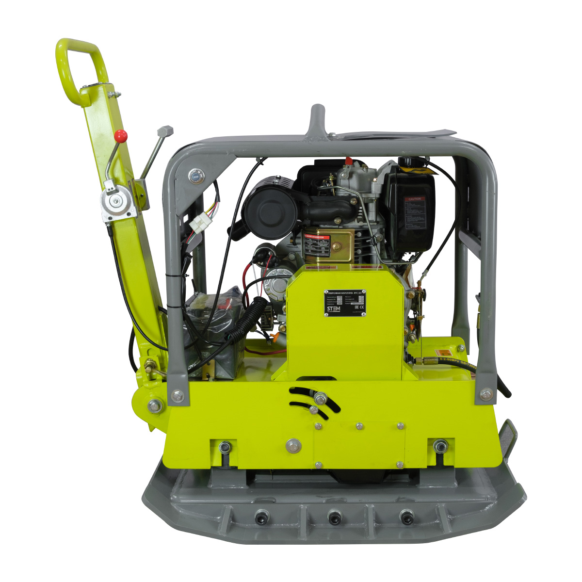 Виброплита реверсивная STEM Techno RPC 331 дизельная (S186FAE) - фото