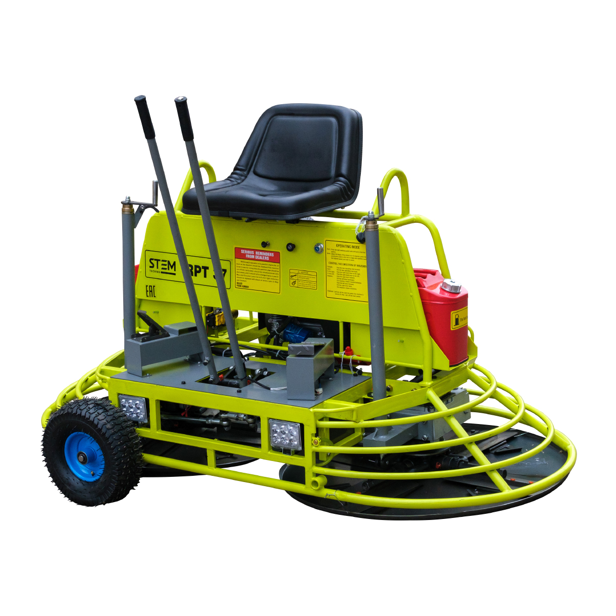 Затирочная машина двухроторная STEM Techno RPT 37 (HONDA GX690, 1910мм)