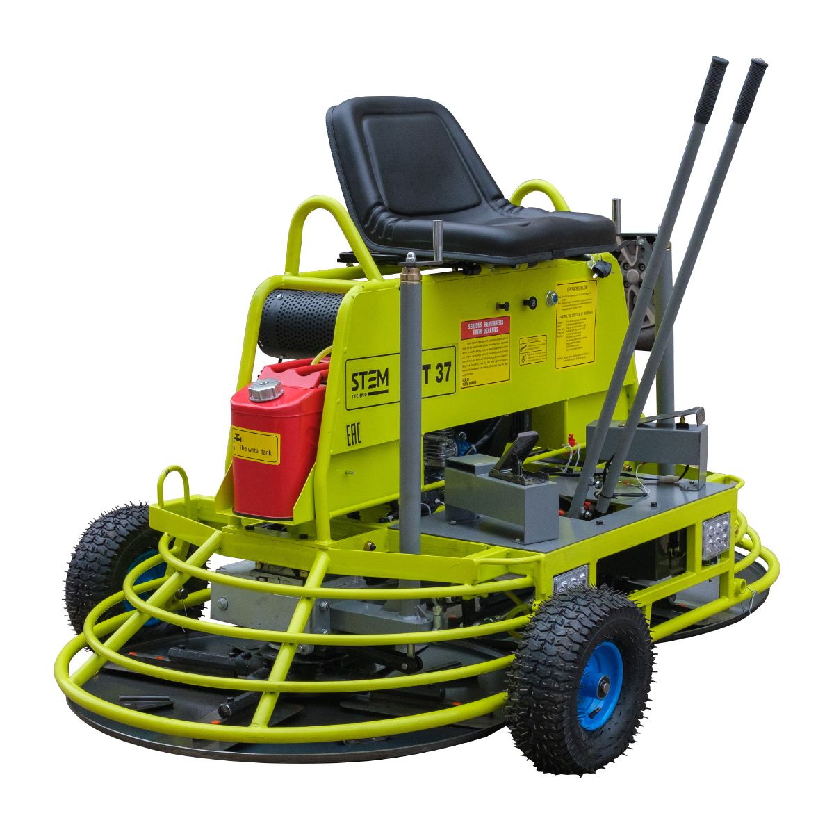 Затирочная машина двухроторная STEM Techno RPT 37 (HONDA GX690, 1910мм) - фото