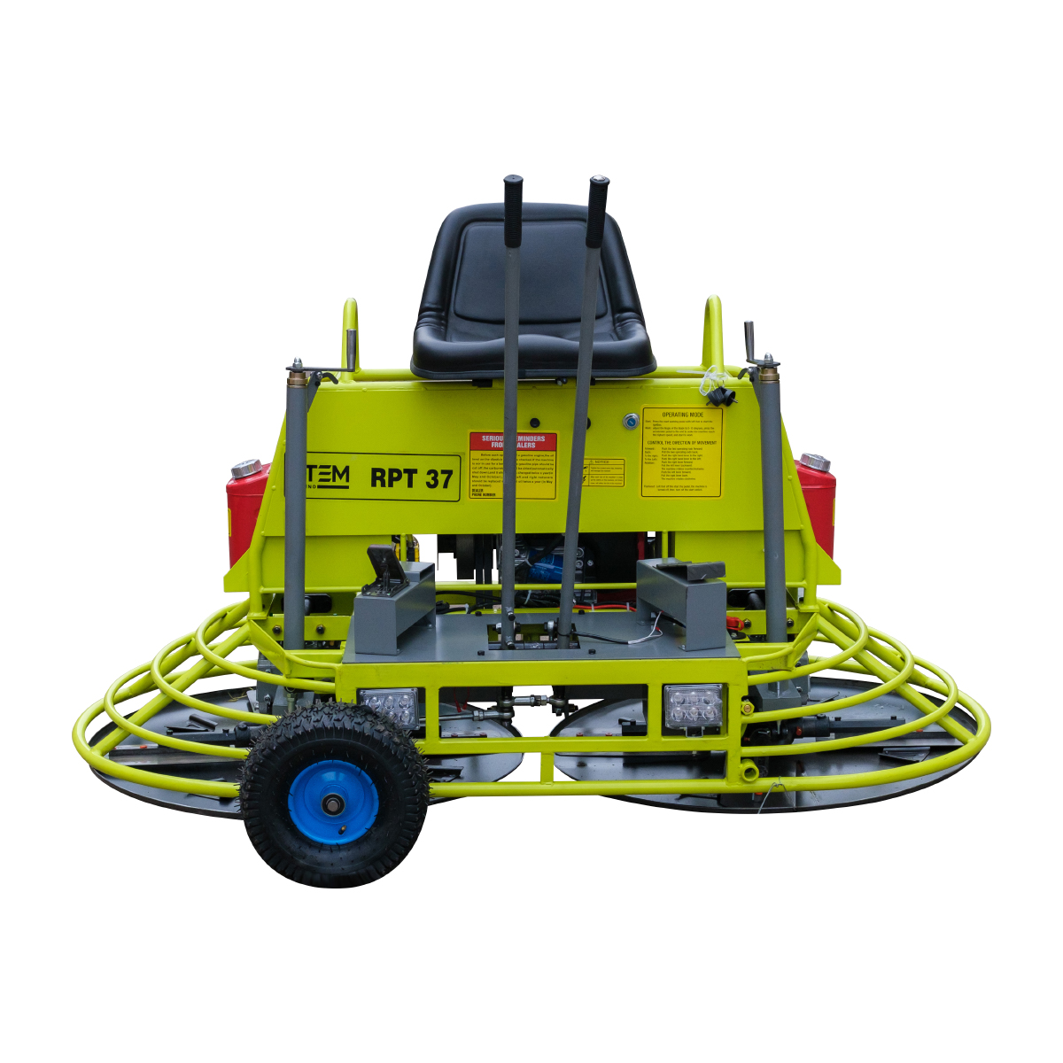 Затирочная машина двухроторная STEM Techno RPT 37 (HONDA GX690, 1910мм) - фото