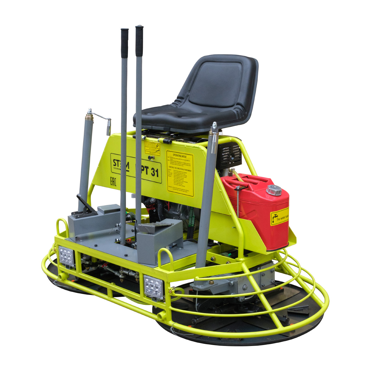 Затирочная машина двухроторная STEM Techno RPT 31 (HONDA GX390, 1580мм)