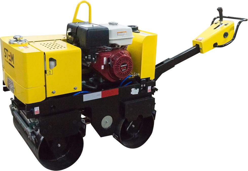 Двухвальцовый вибрационный каток STEM TECHNO SVR 801H (800кг, двиг. HONDA GX390)