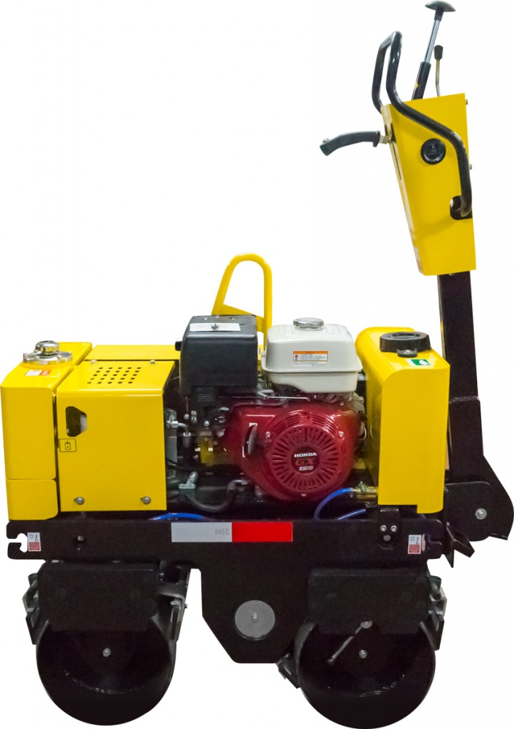Двухвальцовый вибрационный каток STEM TECHNO SVR 801H (800кг, двиг. HONDA GX390) - фото