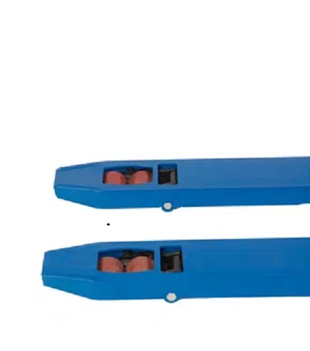 Тележка гидравлическая 5000 кг 1150 мм TOR RHP (полиуретановые колеса) - фото