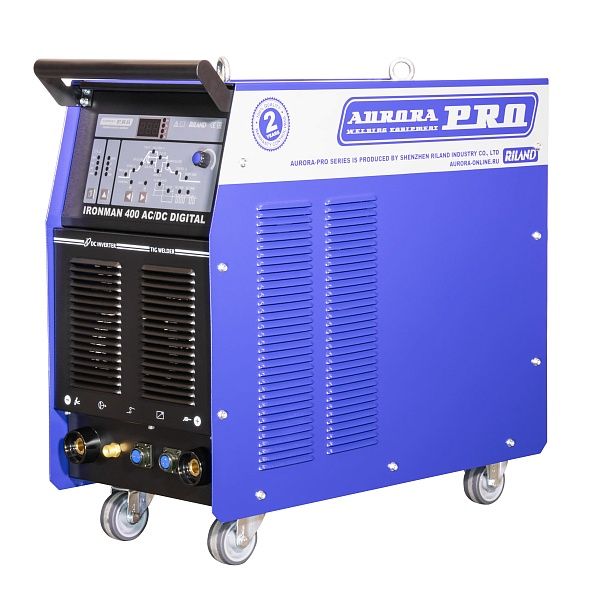 Аппарат аргонодуговой сварки Aurora PRO IRONMAN 400 AC/DC DIGITAL (TIG+MMA) - фото