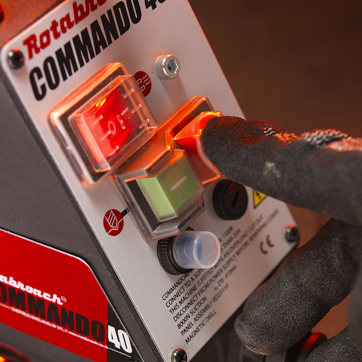 Станок сверлильный на магнитном основании Rotabroach Commando-40 - фото