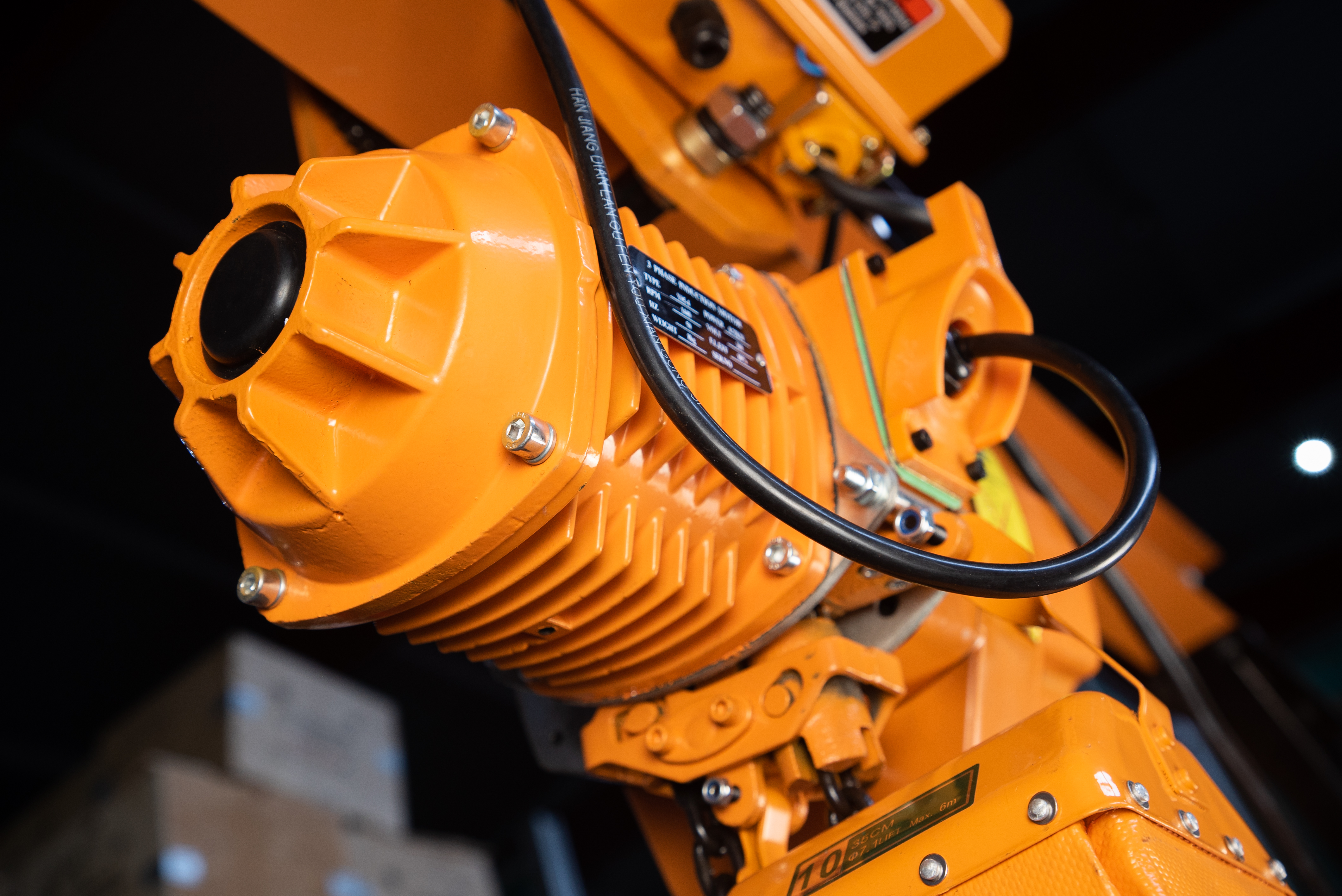 Таль стационарная 5т 6м 380В электрическая цепная TOR HHBD-02 - фото