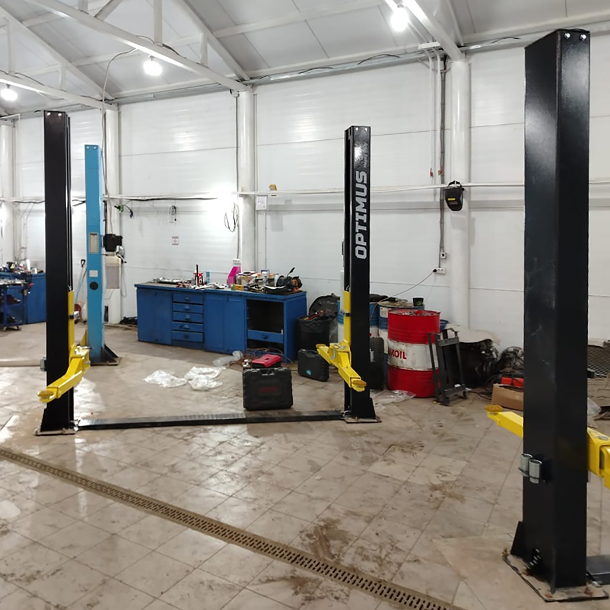 Подъемник автомобильный Optimus OPT-4T/220 - фото