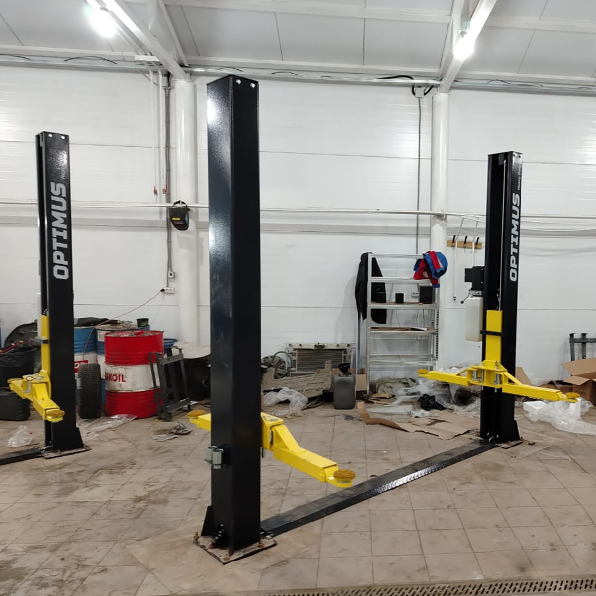 Подъемник автомобильный Optimus OPT-4T/380 - фото