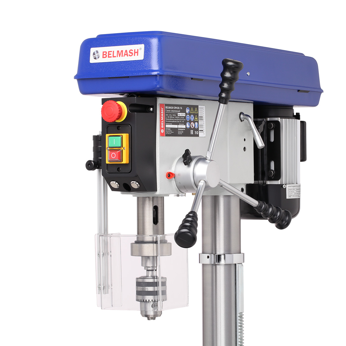 Станок сверлильный BELMASH DP430-16 - фото