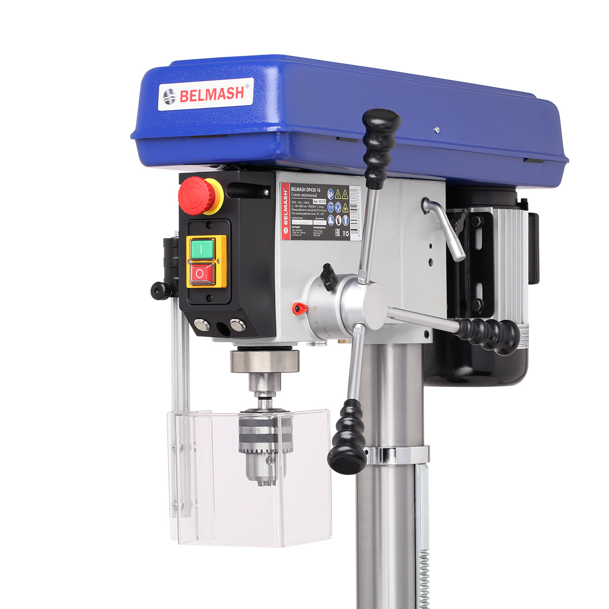 Станок сверлильный BELMASH DP430-16 - фото