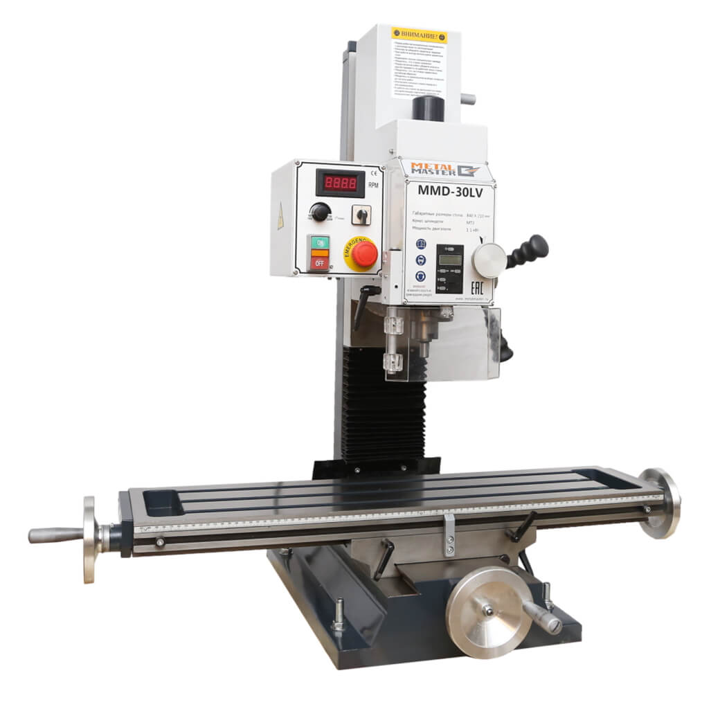 Станок фрезерный по металлу Metal Master MMD - 30LV MG