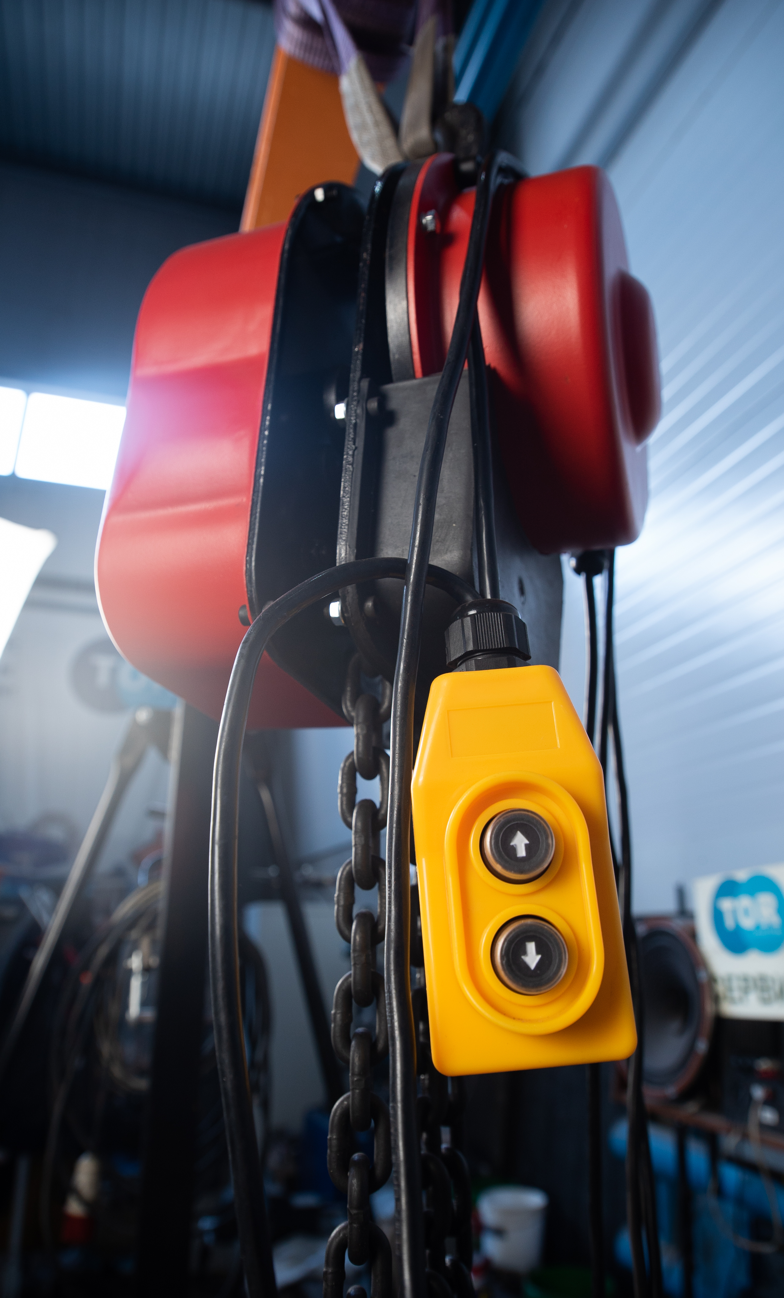 Таль стационарная 2т 9м 380В электрическая цепная TOR DHP (серия J) - фото