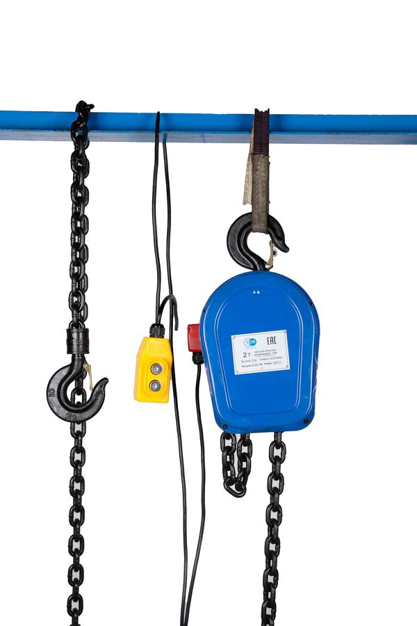 Таль стационарная 3т 9м 380В электрическая цепная TOR DHS (серия J)