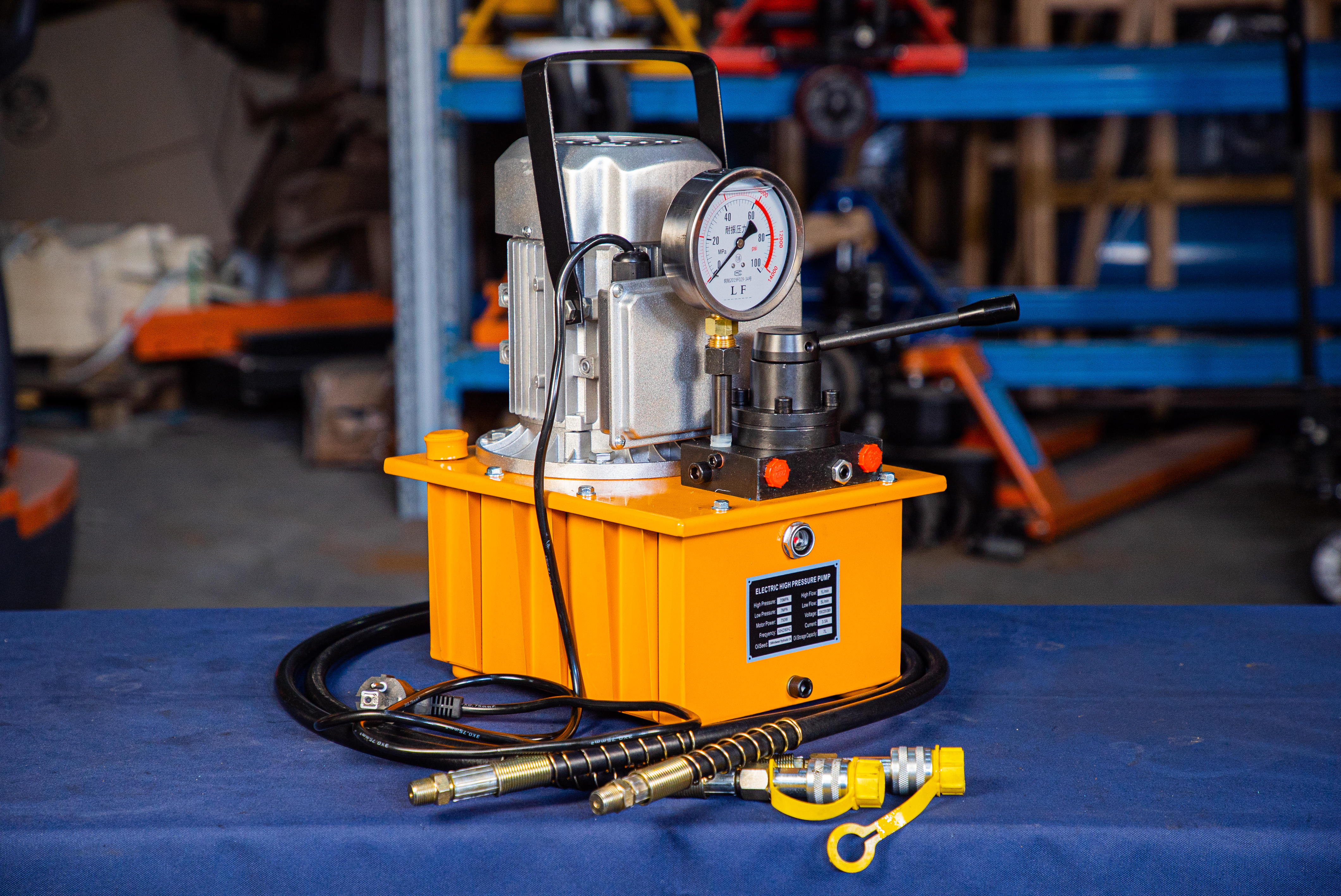 Двухпоточная маслостанция TOR HHB-630B (220V/0,75KW) - фото