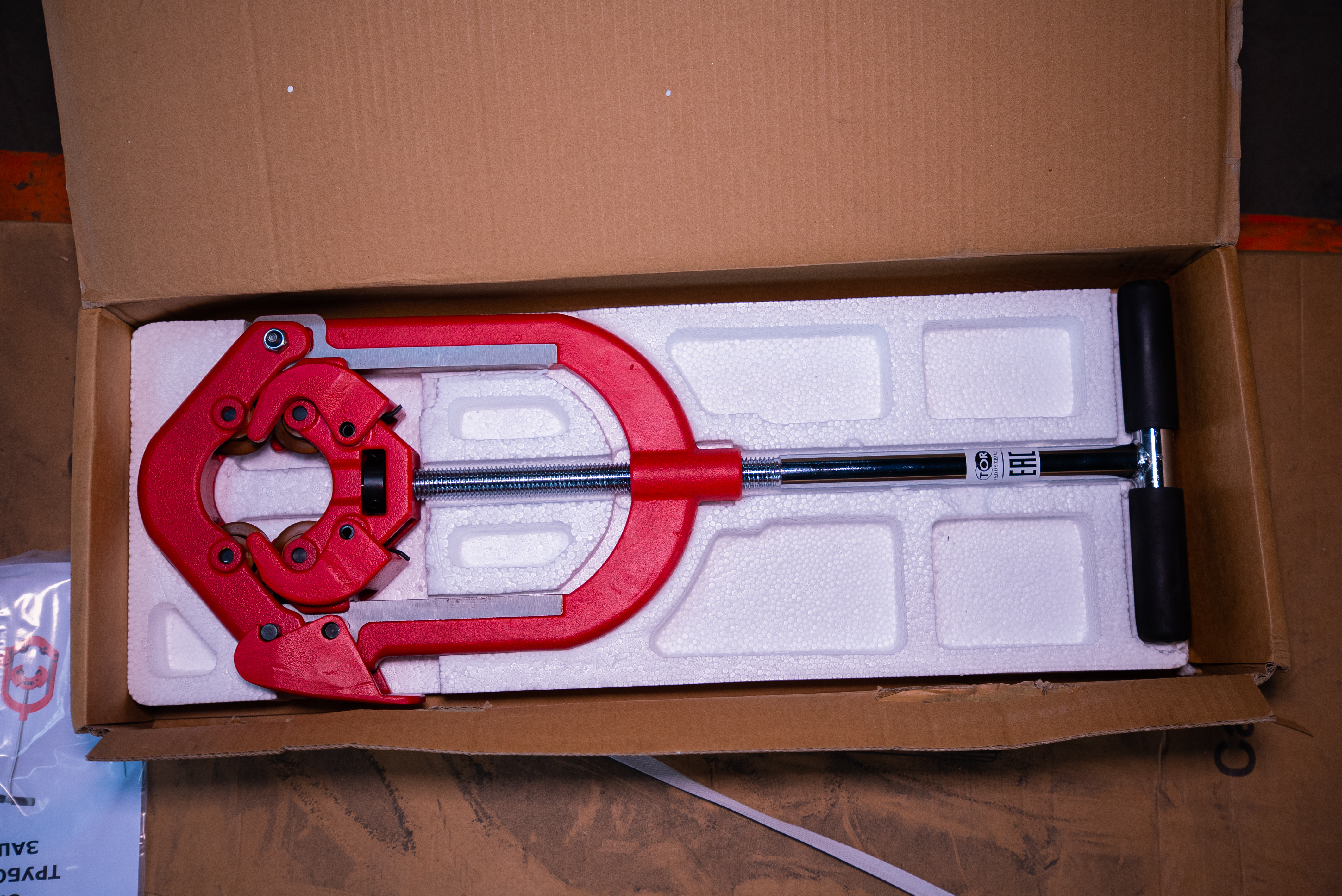 Труборез TOR GH4S для стальных труб 2"- 4" - фото