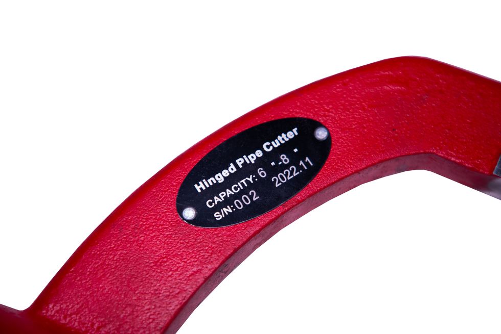 Труборез TOR GH8S для стальных труб 6"- 8" - фото