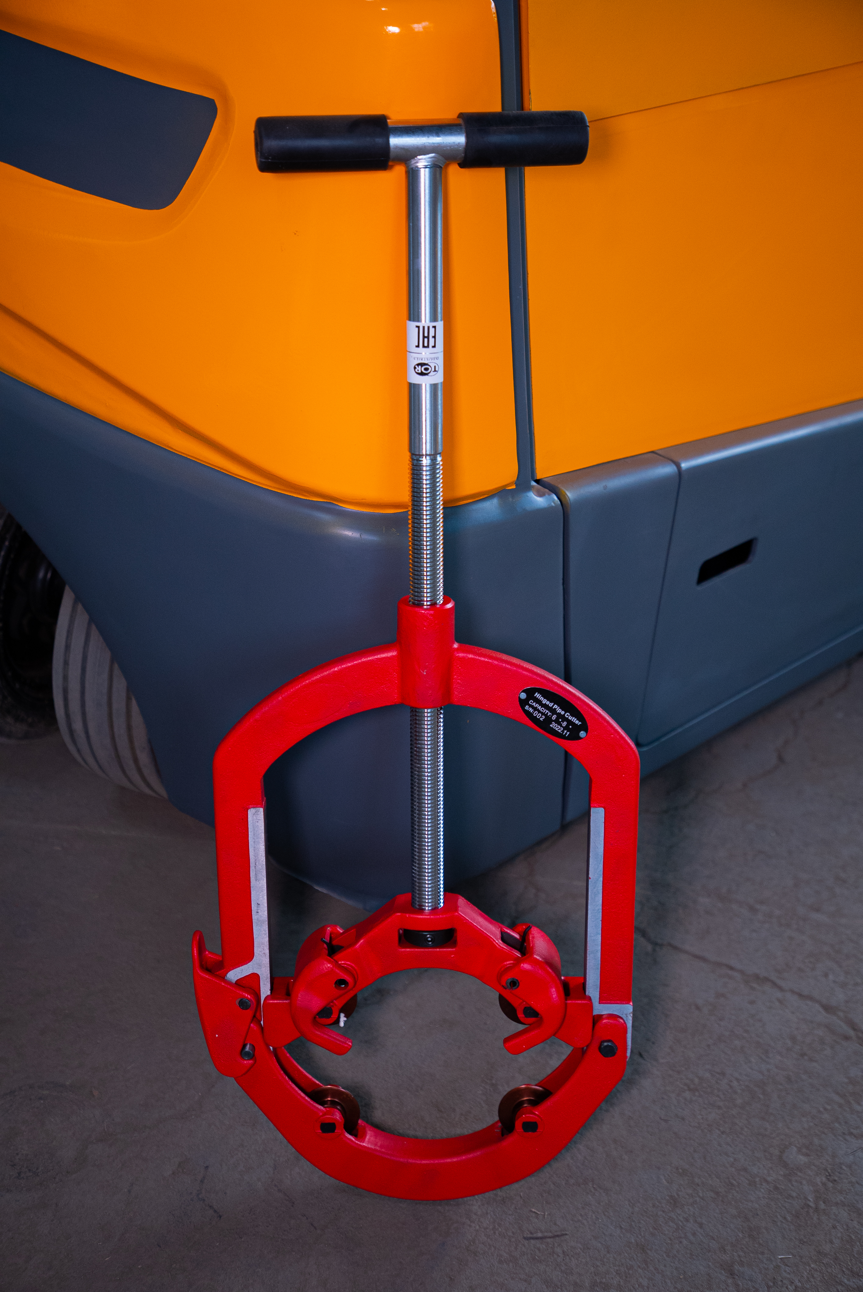 Труборез TOR GH8S для стальных труб 6"- 8" - фото