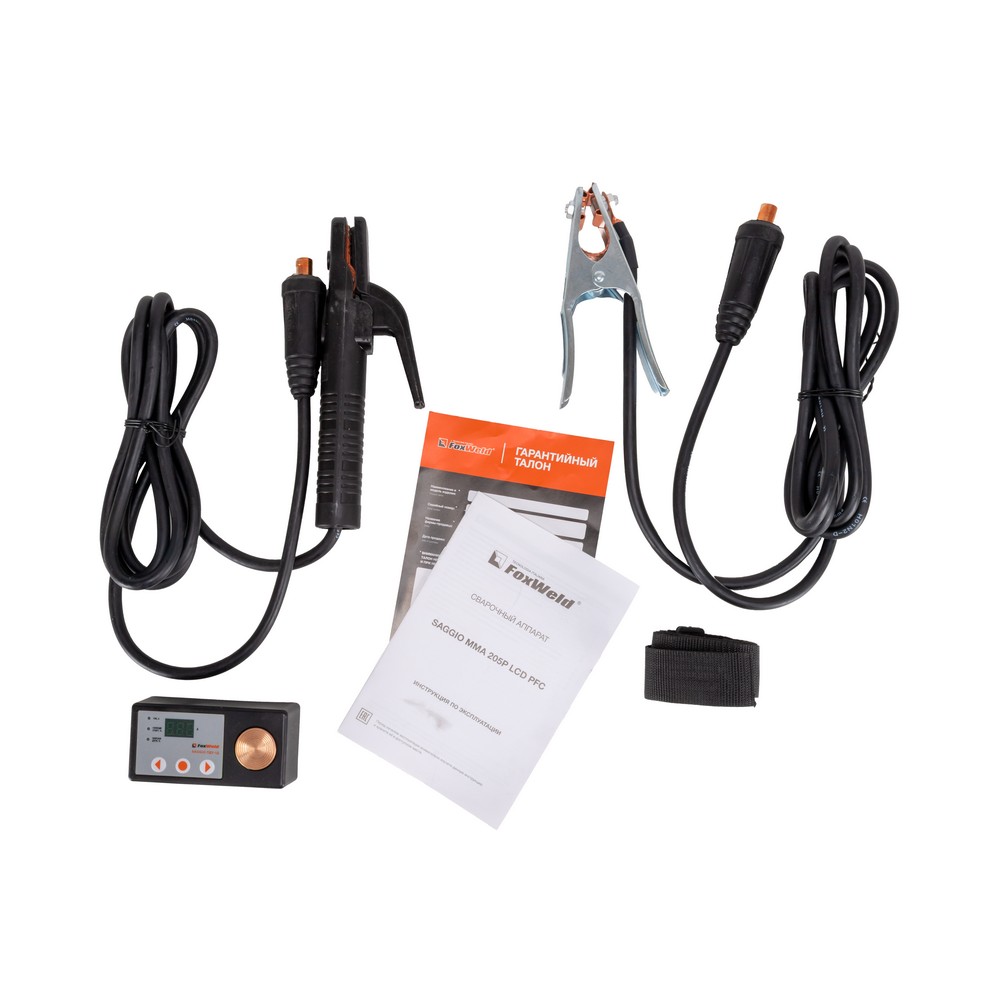 Импульсный сварочный аппарат FoxWeld SAGGIO ММА 205P LCD PFC - фото