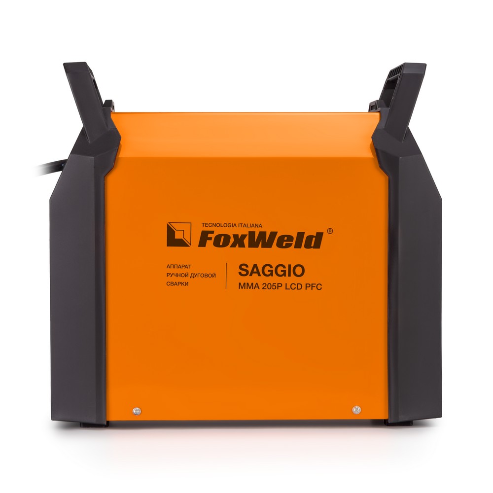 Импульсный сварочный аппарат FoxWeld SAGGIO ММА 205P LCD PFC - фото