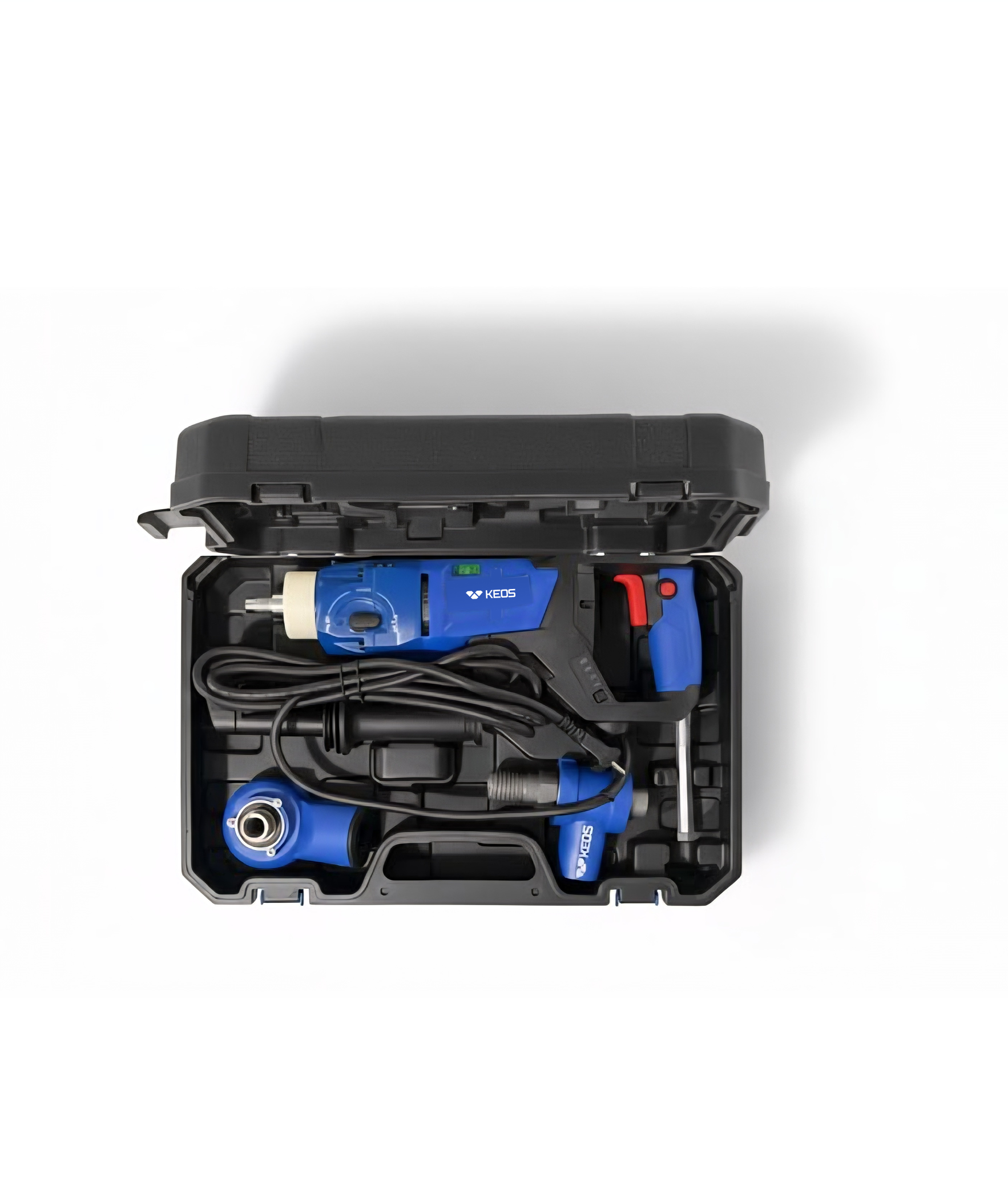 Алмазная дрель KEOS KS-158 ПУЛЬСАР (PULSAR) с микроударом (ручная установка, 1800 Вт, бесщеточная) - фото