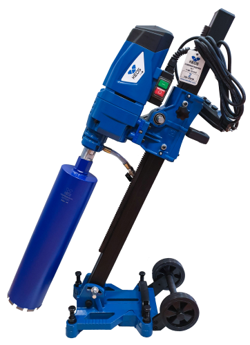 Установка алмазного бурения KEOS KS-200 ASET со стойкой KS-250A