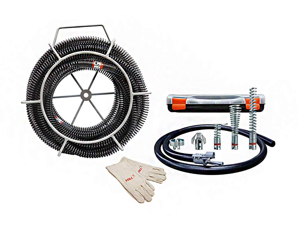 Электромеханическая машина для прочистки труб VOLL V-Clean 250 - фото