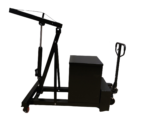 Кран гидравлический c противовесом Гусек TOR 0,55 т h подъема 380–2660 мм - фото