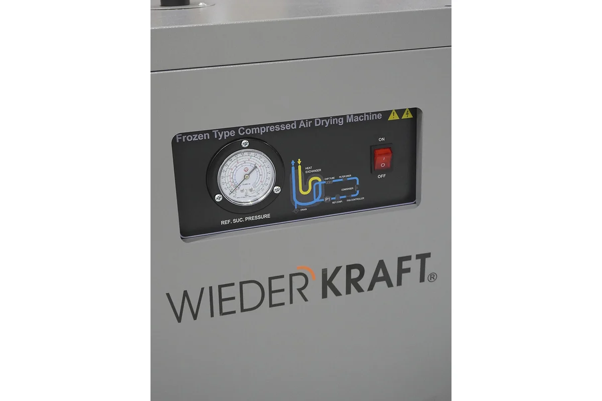 Осушитель рефрижераторного типа WIEDERKRAFT WDK-D1610 - фото