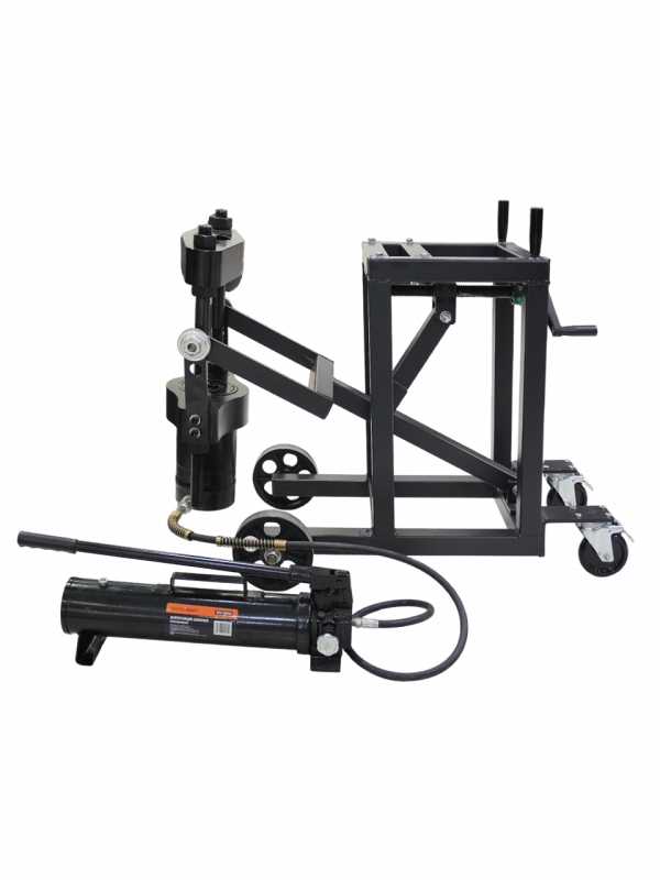 Выпрессовщик шкворней гидравлический WIEDERKRAFT WDK-TKS75M - фото