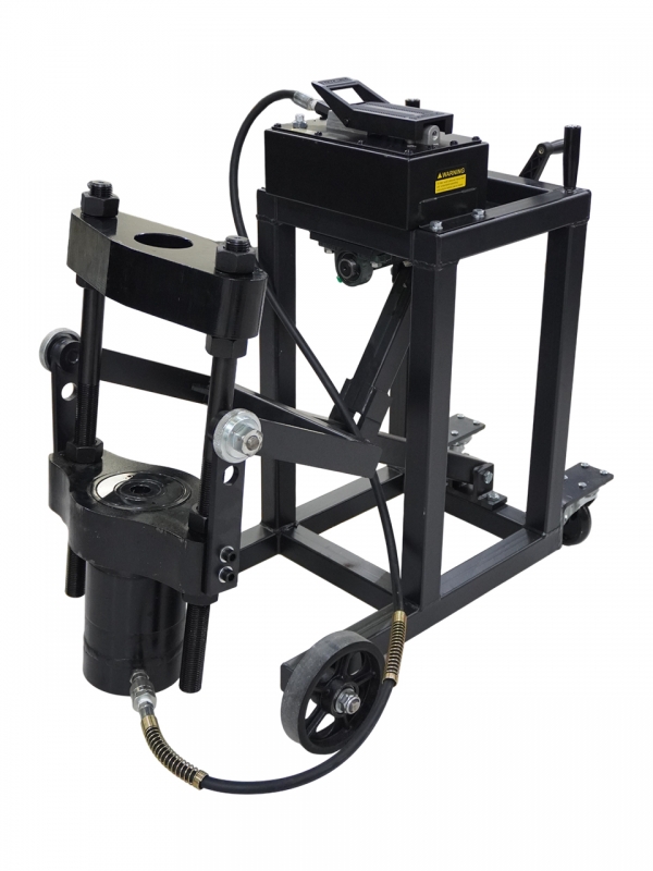 Выпрессовщик шкворней гидравлический WIEDERKRAFT WDK-TKS75E - фото