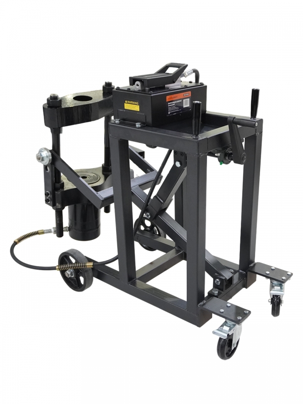 Выпрессовщик шкворней гидравлический WIEDERKRAFT WDK-TKS75E - фото