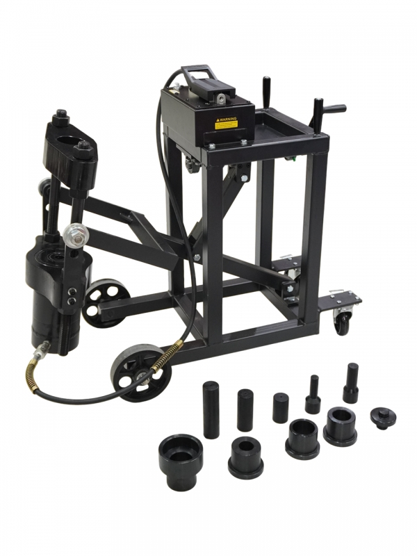 Выпрессовщик шкворней гидравлический WIEDERKRAFT WDK-TKS75E - фото