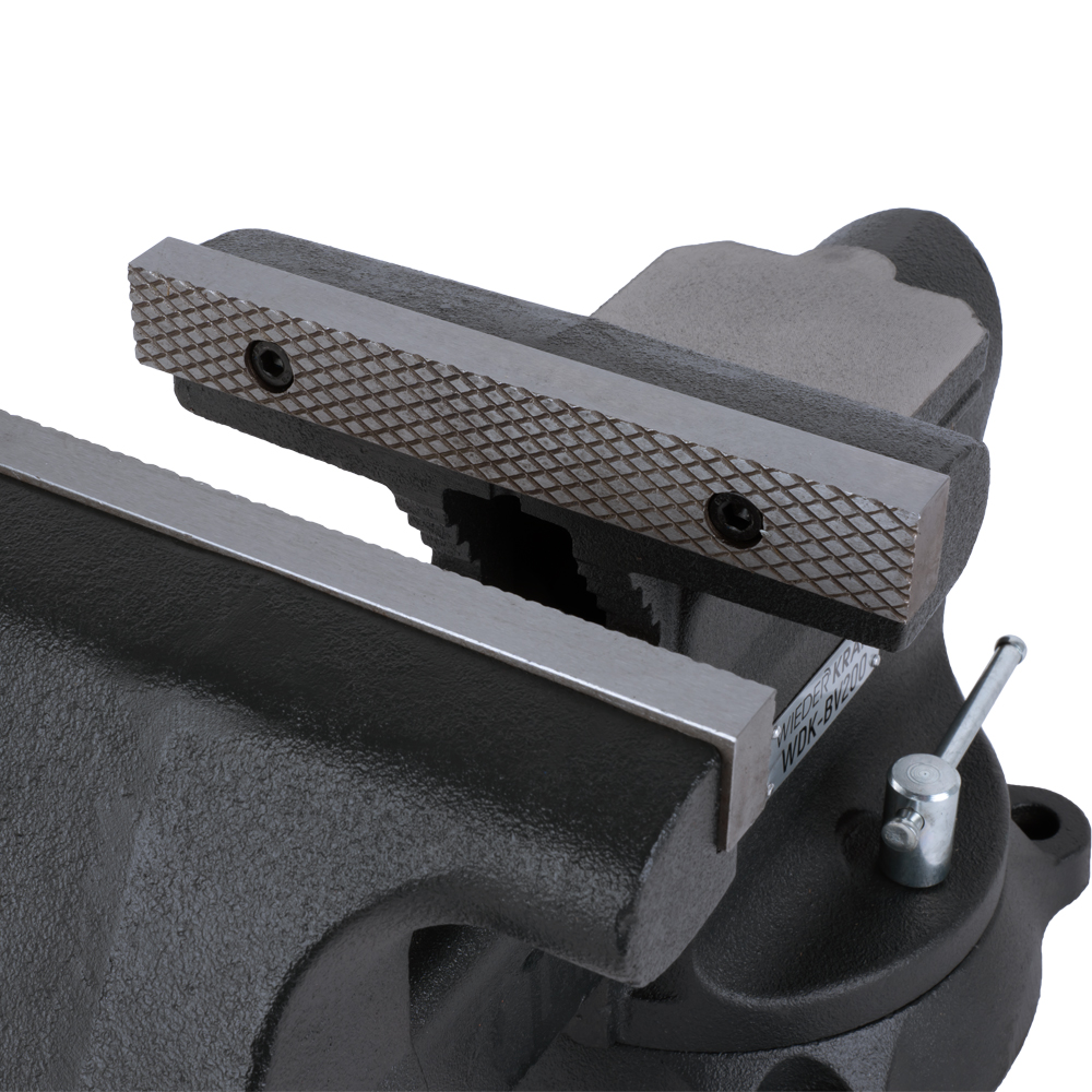 Поворотные слесарные тиски WIEDERKRAFT WDK-BV200 - фото