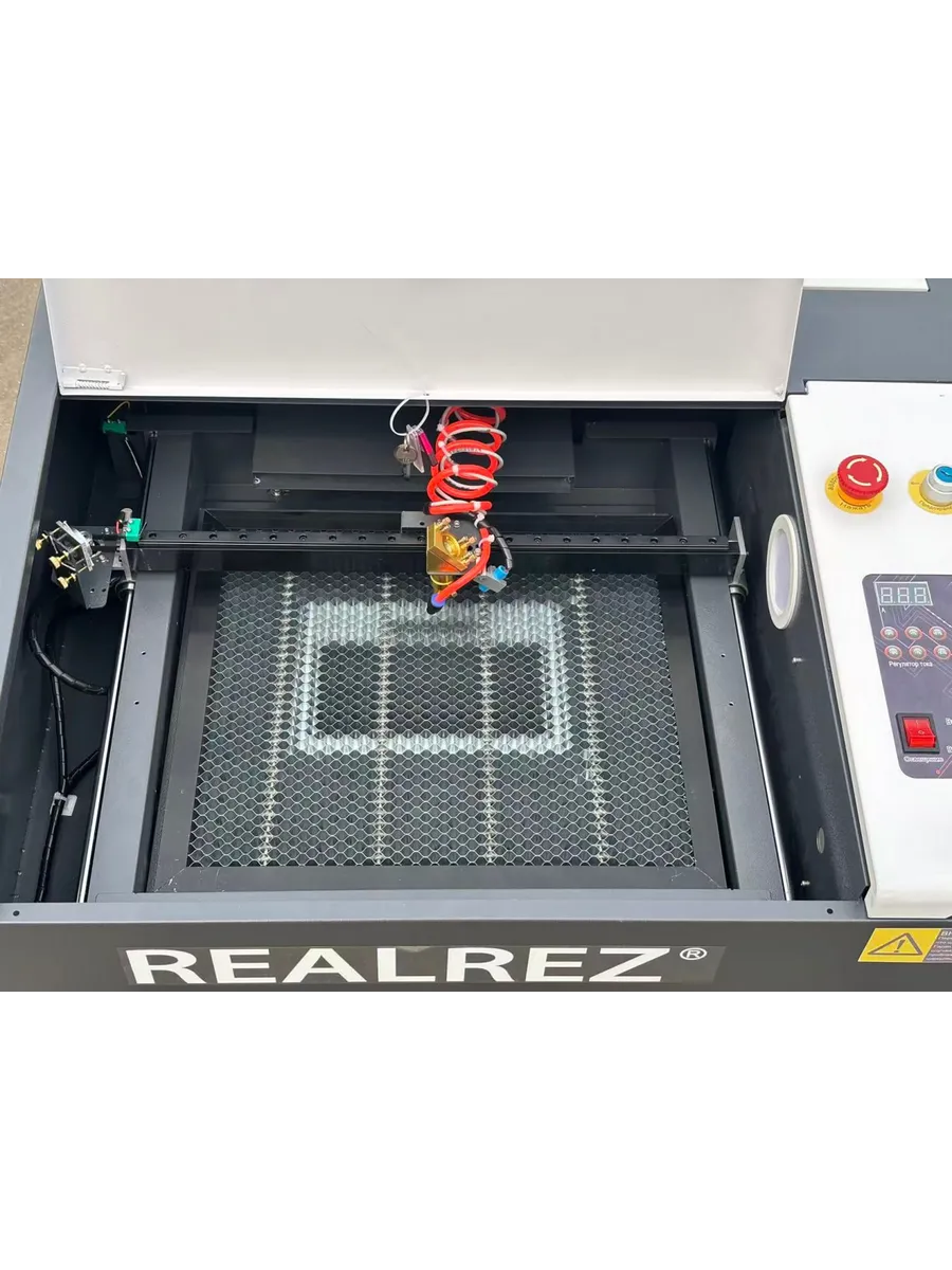 Лазерный гравировальный станок REALREZ LEM 40 - фото