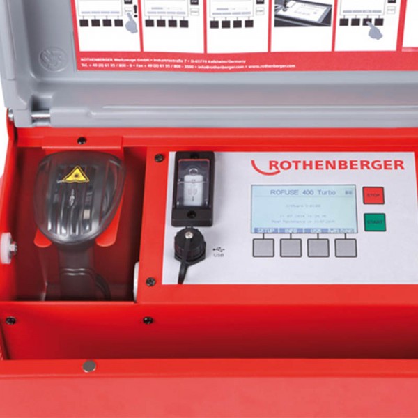 Аппарат для электромуфтовой сварки ROWELD ROFUSE 1200 TURBO ROTHENBERGER - фото