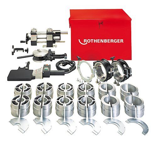 Аппарат для сварки пластиковых труб с механическим приводом Roweld P110 ROTHENBERGER - фото