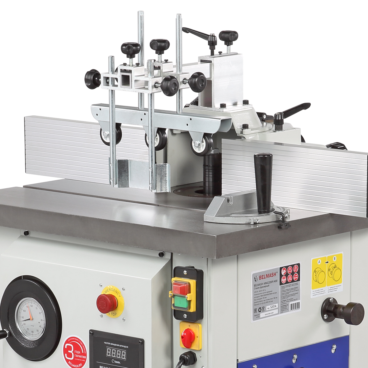 Станок фрезерный BELMASH MM2200P - фото