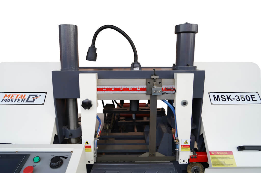 Двухколонный автоматический ленточнопильный станок Metal Master MSK 350 Е - фото