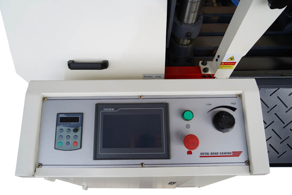 Двухколонный автоматический ленточнопильный станок Metal Master MSK 350 Е - фото