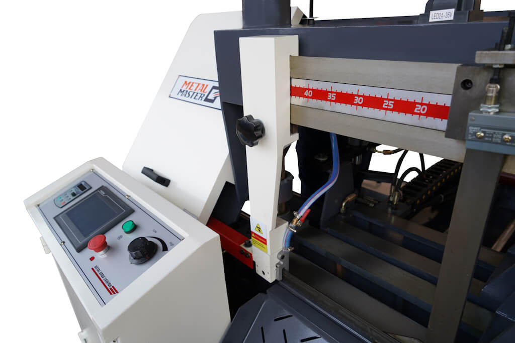 Двухколонный автоматический ленточнопильный станок Metal Master MSK 350 Е - фото