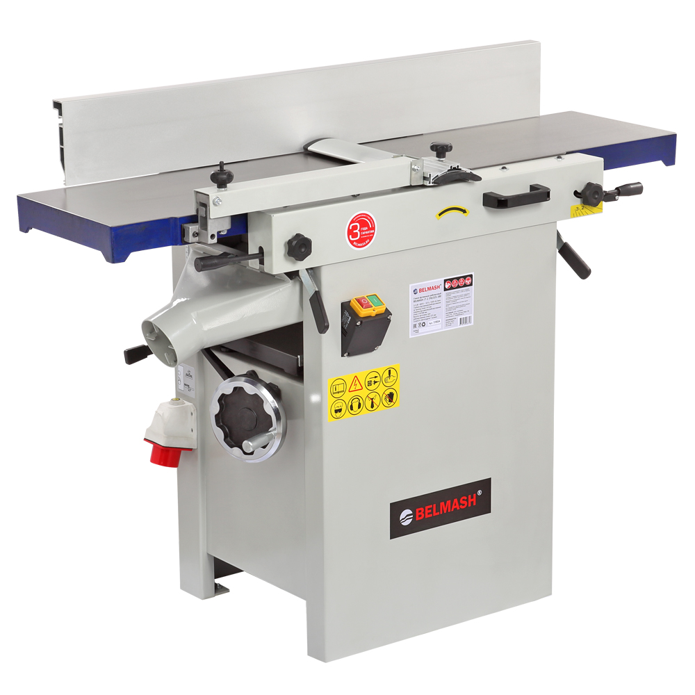 Фуговально-рейсмусовый станок BELMASH JT-2 310/225S-380 с валом Helical