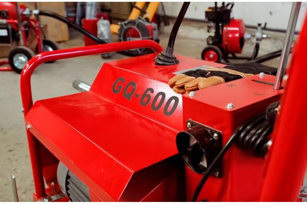 Машина для прочистки канализационных труб TOR TD-600 - фото